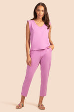 CHIRPY TOP in SUGAR BERRY PURPLE additional image 2