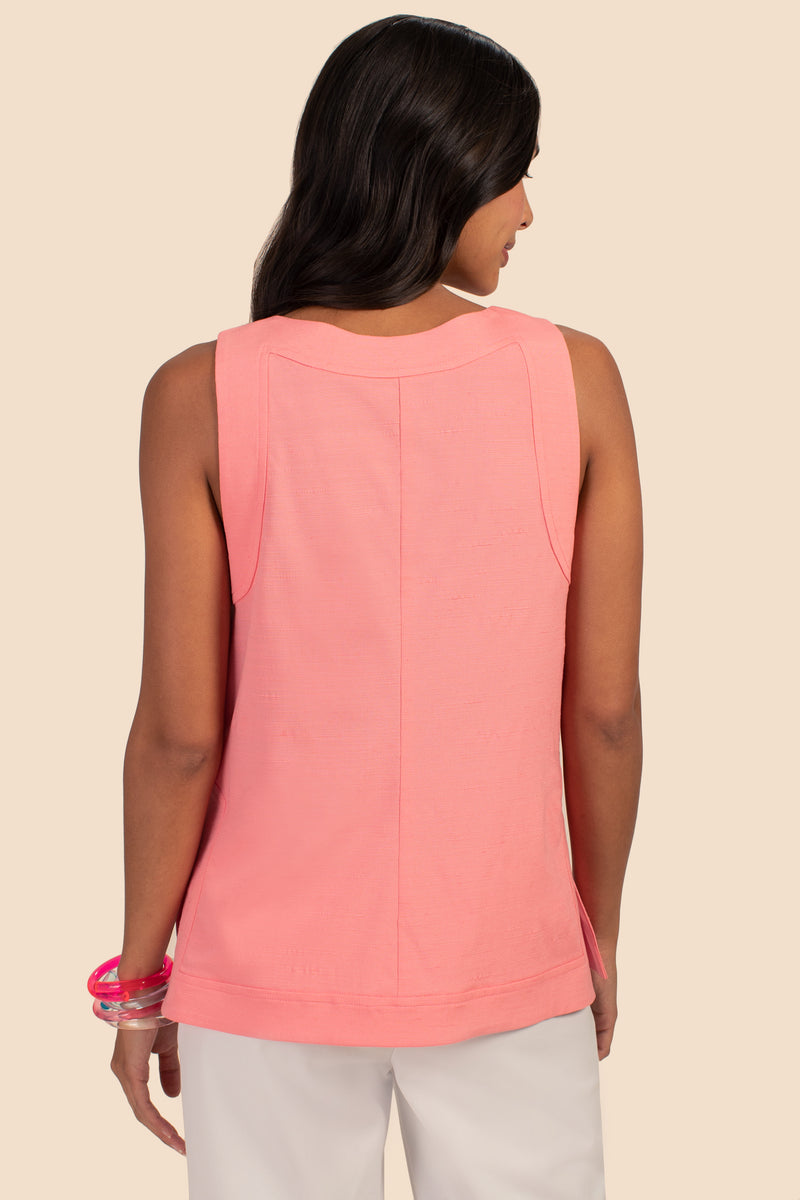 DEMI TOP in FLAMINGO PINK additional image 5