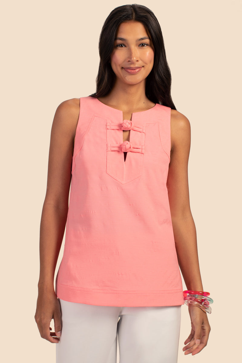 DEMI TOP in FLAMINGO PINK additional image 4