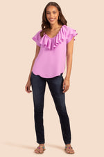 JENA TOP in SUGAR BERRY PURPLE additional image 2