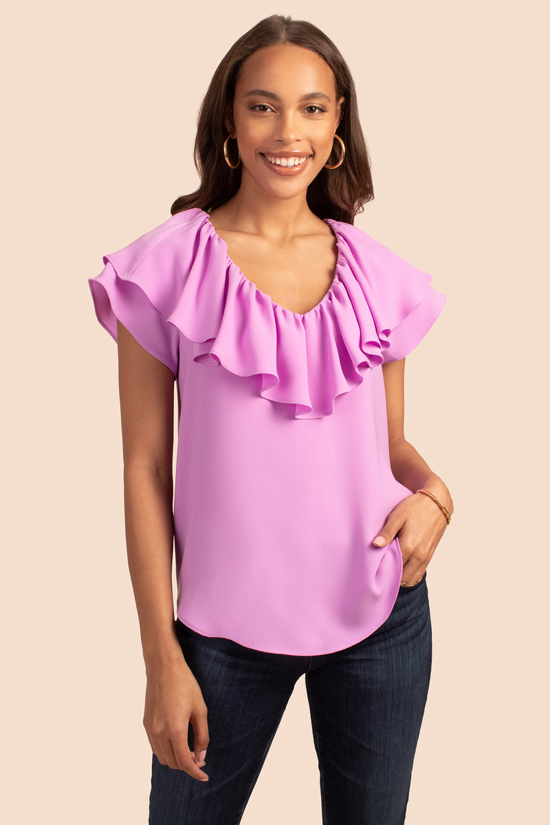 JENA TOP in SUGAR BERRY PURPLE