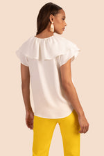 JENA TOP in WHITEWASH additional image 4