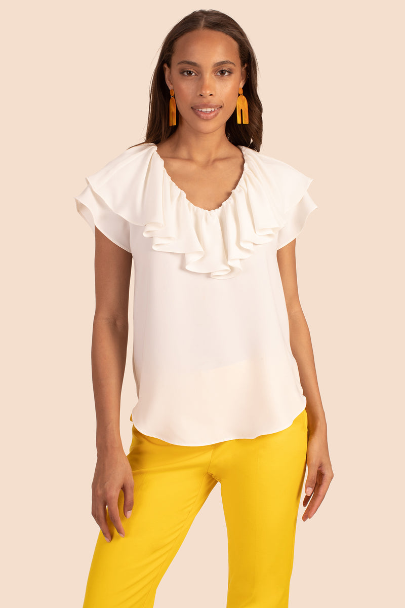 JENA TOP in WHITEWASH additional image 3