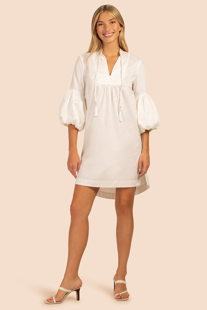 FLOWERING DRESS in WHITE additional image 1
