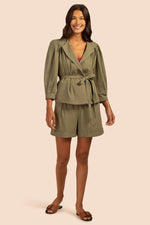 BANTER JACKET in SAGE GREEN additional image 4
