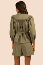 BANTER JACKET in SAGE GREEN additional image 2