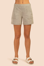 DEAREST SHORT in SAGE/WHITEWASH