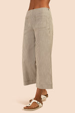 FORTUNATE PANT in SAGE/WHITEWASH additional image 3