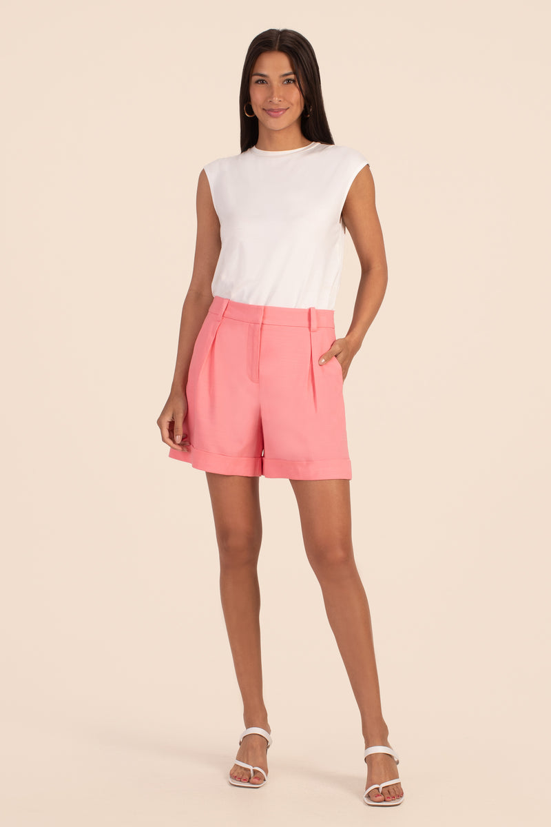 BALLAD SHORT in FLAMINGO PINK additional image 5