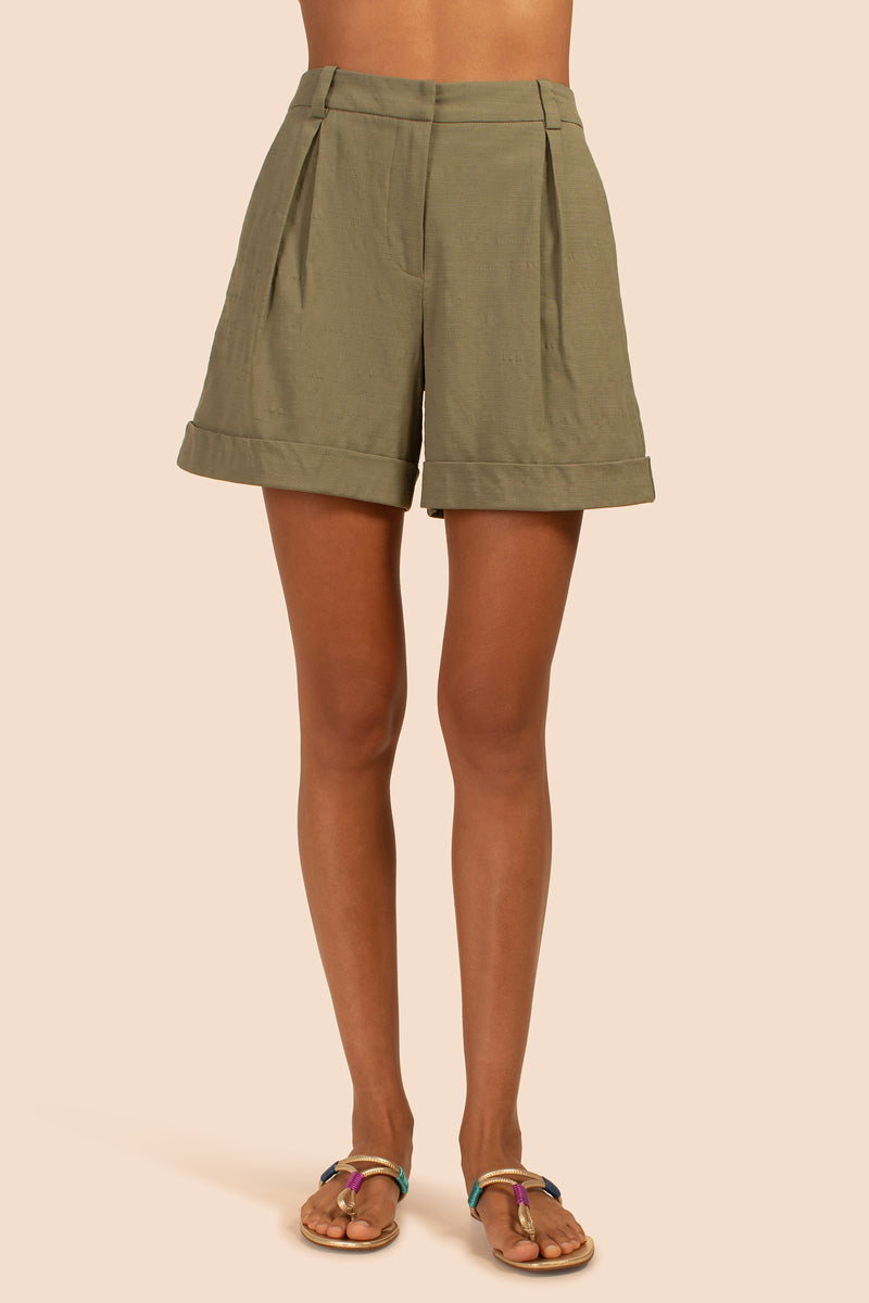 BALLAD SHORT in SAGE GREEN