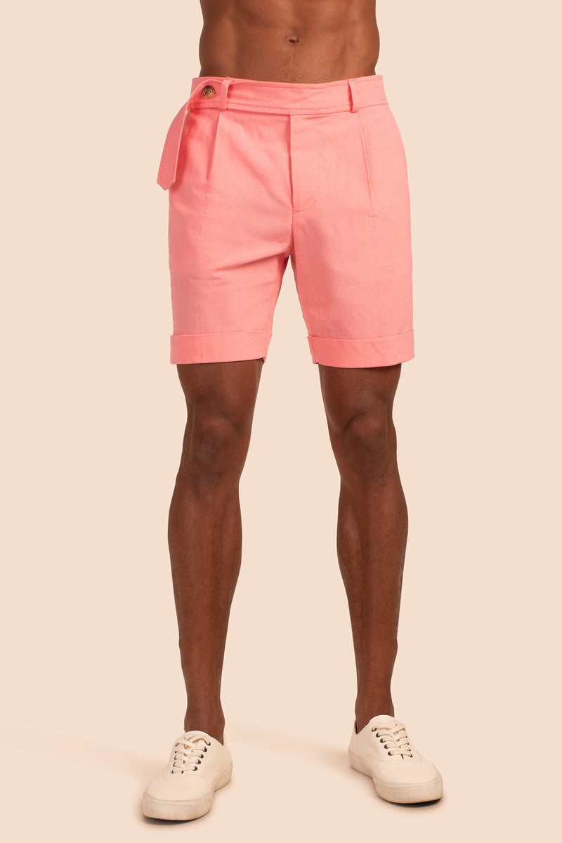 OLIVER SHORT in FLAMINGO PINK