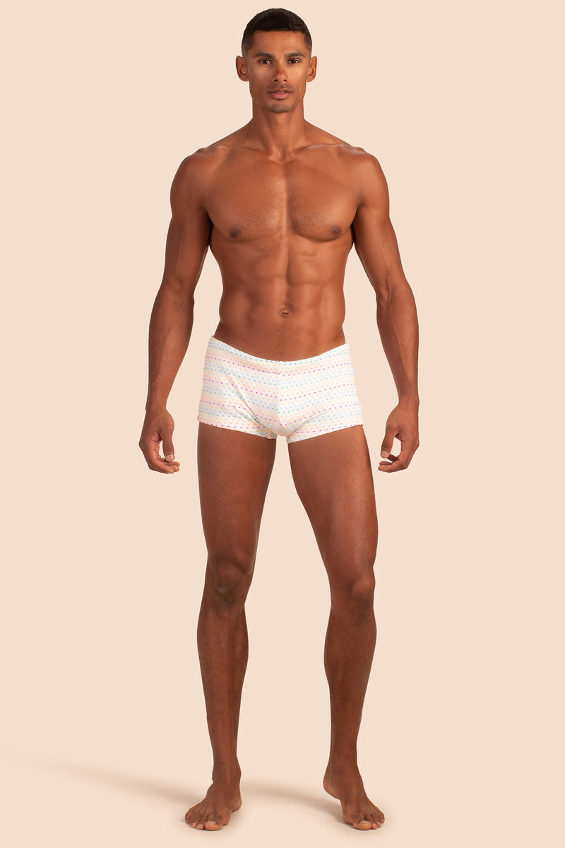 SORRENTO SWIM TRUNK in WHITE additional image 3
