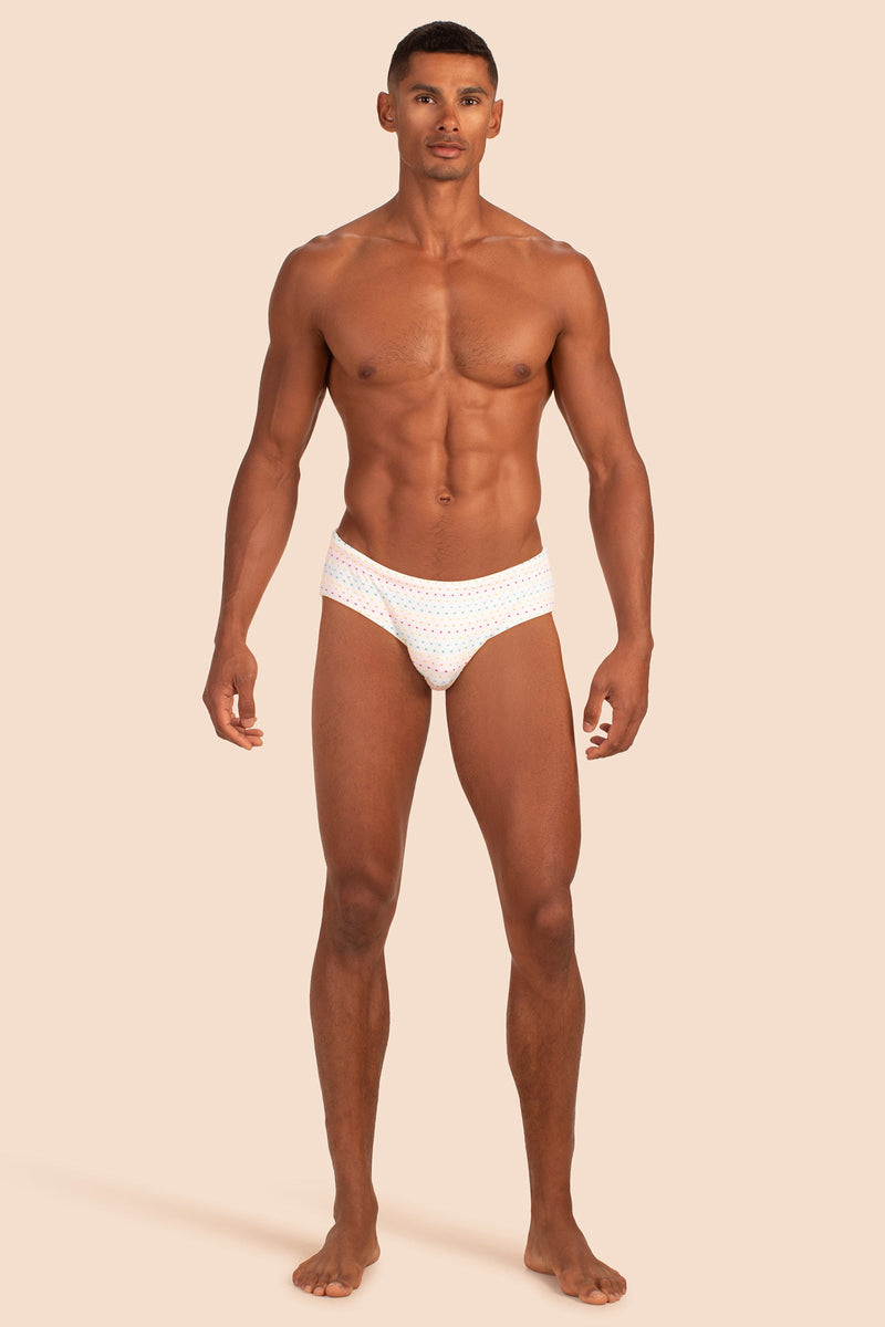 BONDI SWIM BRIEF in WHITE additional image 2