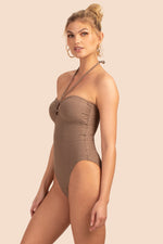 EMPIRE BANDEAU ONE PIECE in EMPIRE BANDEAU ONE PIECE additional image 2