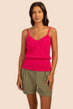 NAINARI CAMISOLE in AZALEA PINK
