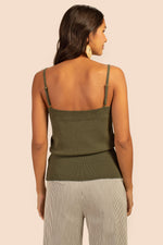NAINARI CAMISOLE in SAGE GREEN additional image 4