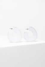 KLEINE EARRING in WHITE