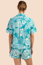 FASCINATING SHIRT in TILE BLUE/WHITEWASH additional image 2