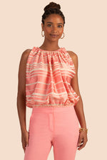 BUBBLE TOP in GERANIUM PINK additional image 1