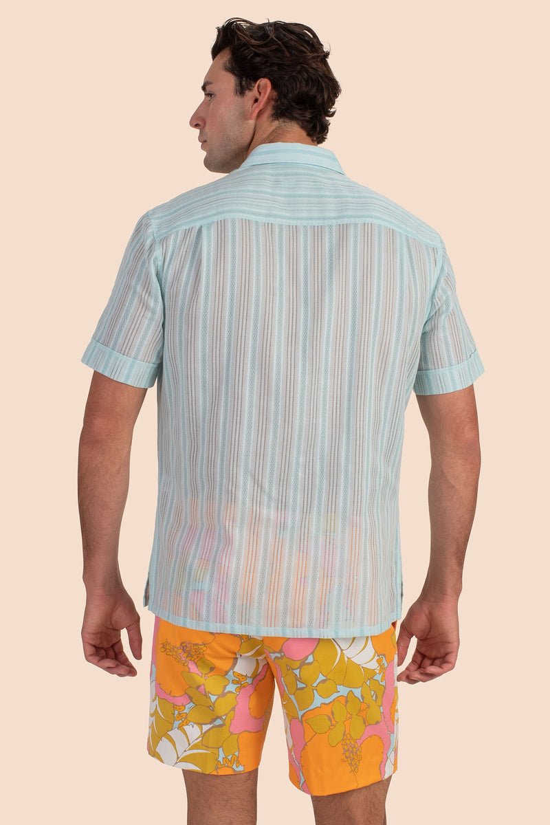 LASZLO SHIRT in SKY BLUE additional image 1