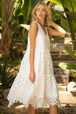 ENJOY DRESS in WHITE