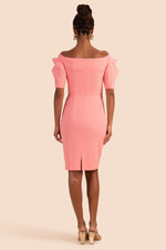 WITTY DRESS in FLAMINGO PINK additional image 5