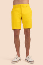 CYRUS SHORT in LEMON YELLOW