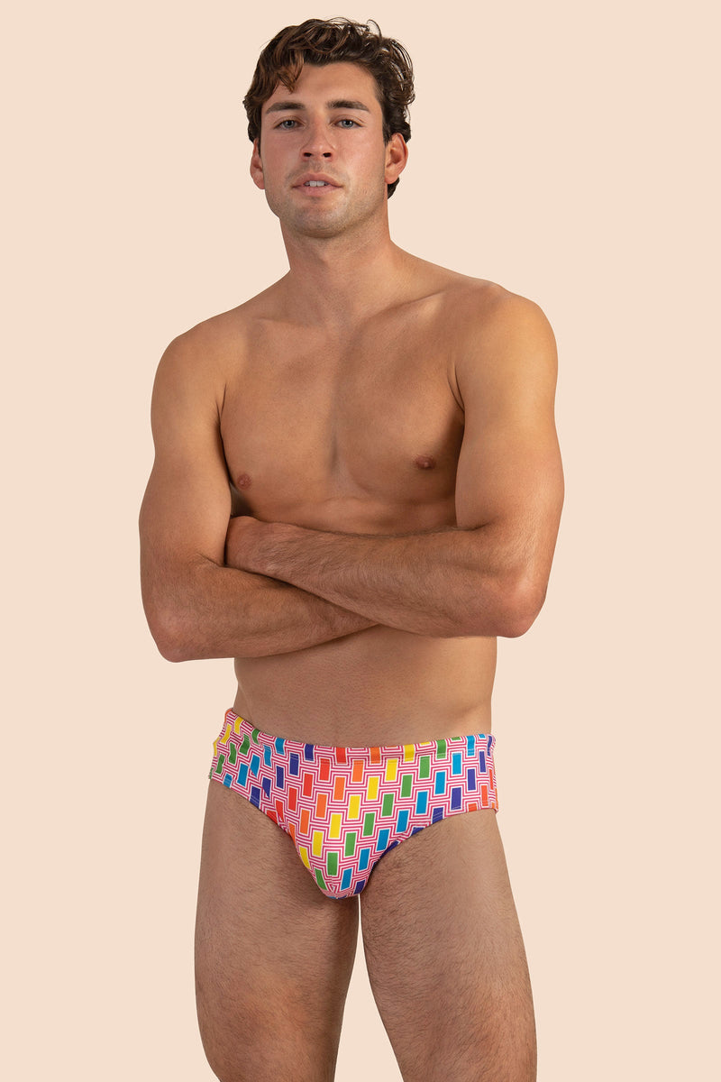 BONDI SWIM BRIEF in MULTI