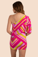 WALTZ ONE SHOULDER TUNIC in MULTI additional image 1