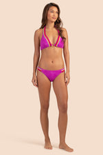 TULUM HALTER TOP in SUGAR BERRY PURPLE additional image 6