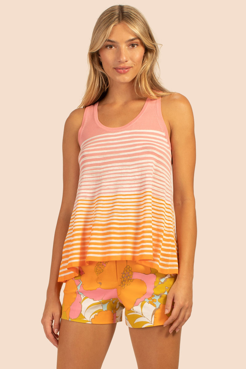 FORTUNA TANK TOP in SORBET additional image 4