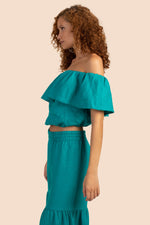 TERRACE TOP in TEAL additional image 2