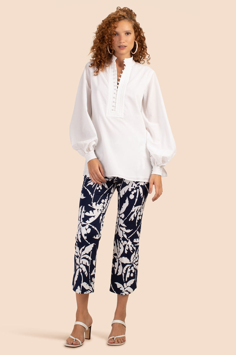 BIANCA BLOUSE in WHITE additional image 2