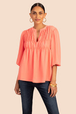 AZALEA 2 TOP in SALMON PINK