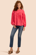 VENUS TOP in WATERMELON RED additional image 2