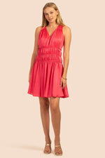 ISLANDER DRESS in WATERMELON RED