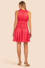 ISLANDER DRESS in WATERMELON RED additional image 1