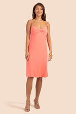 BORA BORA DRESS in SALMON PINK