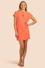 KAANAPALI DRESS in CORAL LILY ORANGE additional image 2