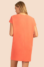 KAANAPALI DRESS in CORAL LILY ORANGE additional image 1
