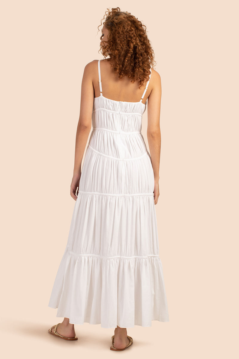GEMMA DRESS in WHITE additional image 2