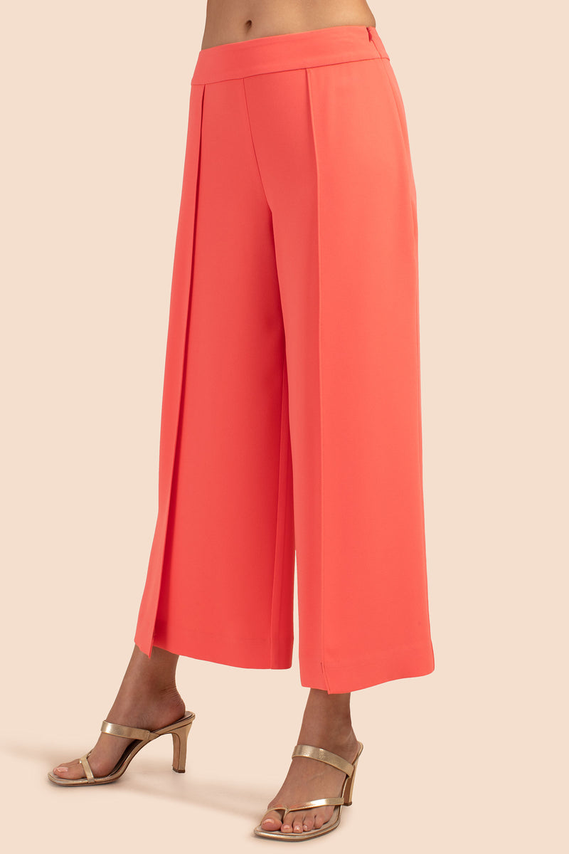 ESPLANDE PANT in CORAL LILY ORANGE additional image 6