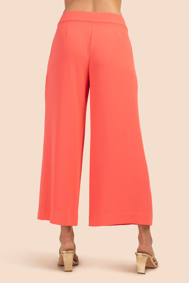 ESPLANDE PANT in CORAL LILY ORANGE additional image 4