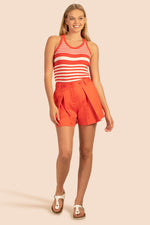 STAR TANK TOP in CHERRY TOMATO additional image 6