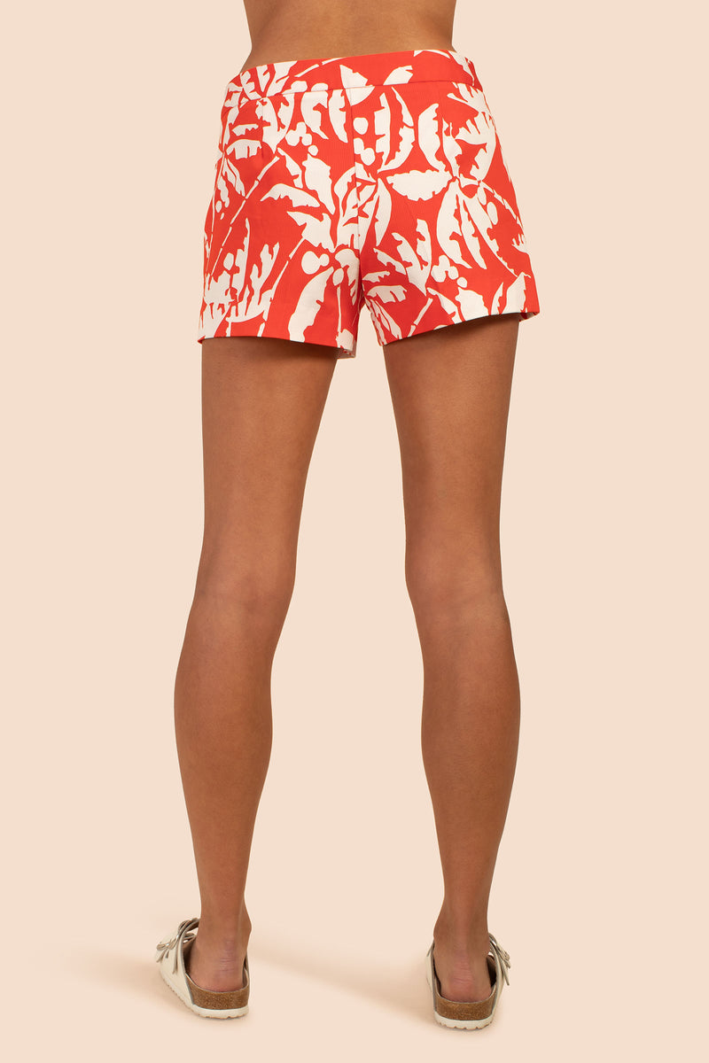 CORBIN 2 SHORTS in CHERRY TOMATO additional image 4