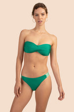 OLYMPIA RIB TWIST BANDEAU in VIRIDIS additional image 2