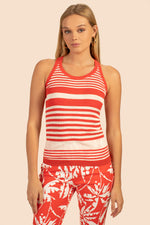 STAR TANK TOP in CHERRY TOMATO additional image 4