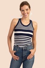 STAR TANK TOP in INK PURPLE additional image 2
