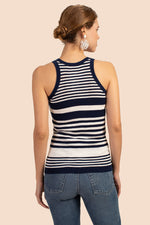 STAR TANK TOP in INK PURPLE additional image 1
