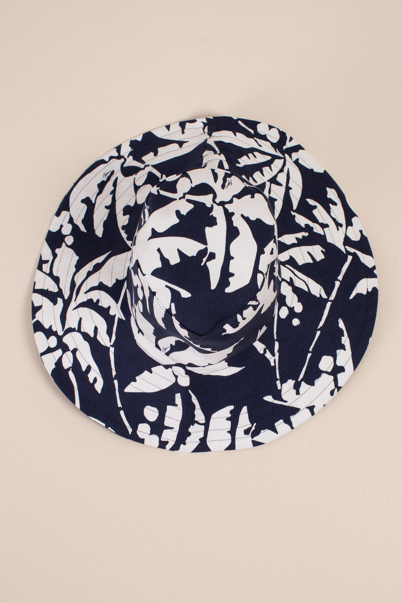 COCONUT TREES SHADE HAT in INK PURPLE additional image 2